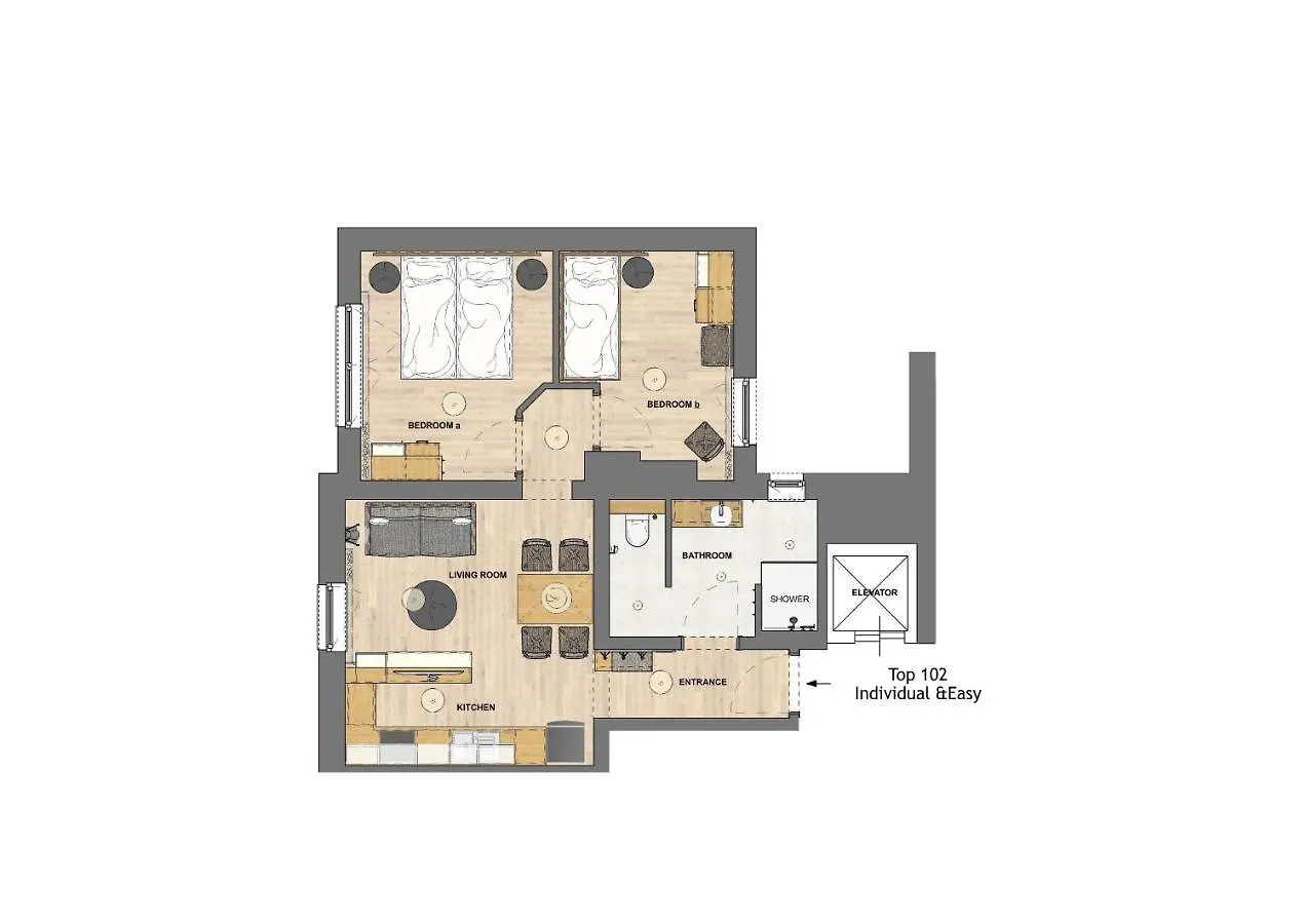 **** Aparthotel Homebound Apartments Salzburg City I - Contactless Check-In Austria
